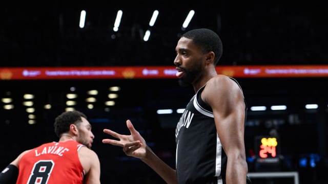 Brooklyn Nets forward Mikal Bridges 